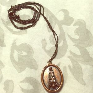 Long Paris necklace with locket